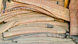 Dirt Accumulation on mosque carpet