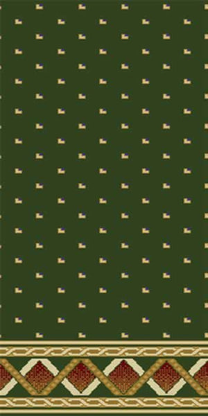 Shams OW Plain Green