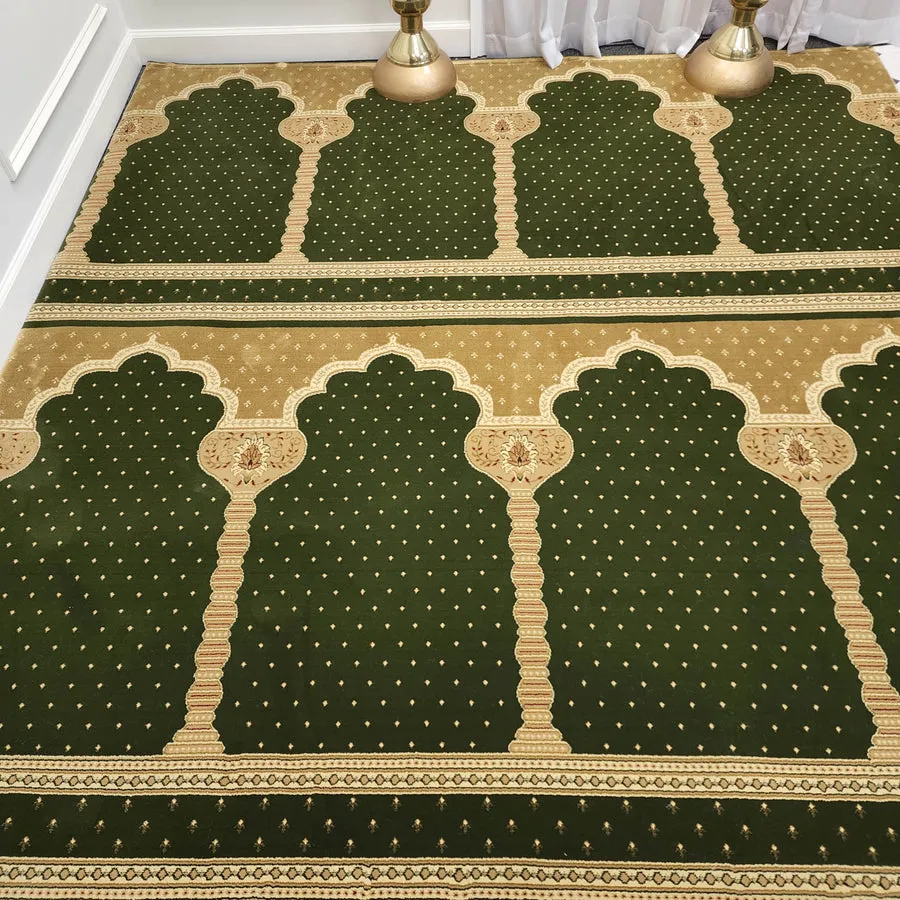 Madina Green Mosque Carpet 2 Madina Green Mosque Carpet