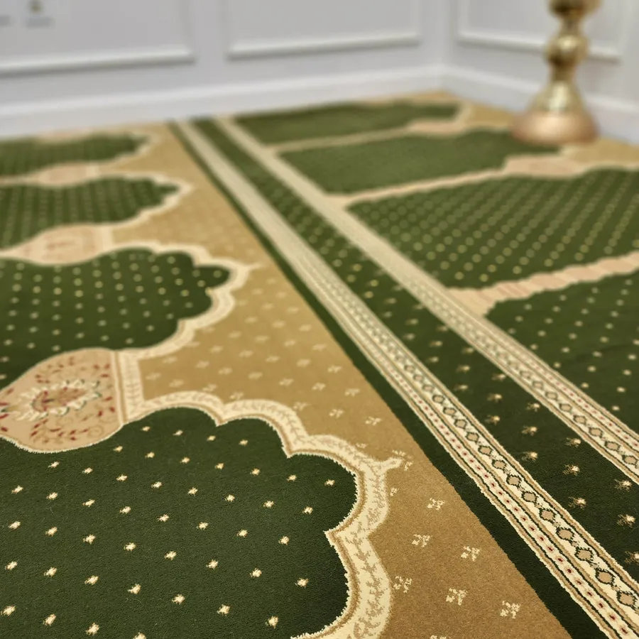 Madina Green Mosque Carpet 4 Madina Green Mosque Carpet