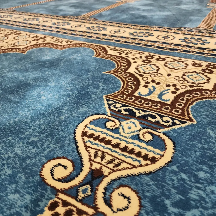 Maysa Arched Elegance Masjid Carpet 3 Maysa Arched Elegance Masjid Carpet