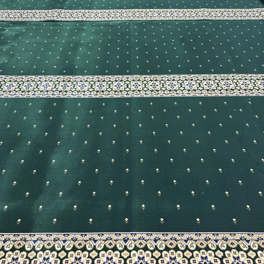 Wazir Deep Green Masjid Carpet 2 Wazir Deep Green Masjid Carpet